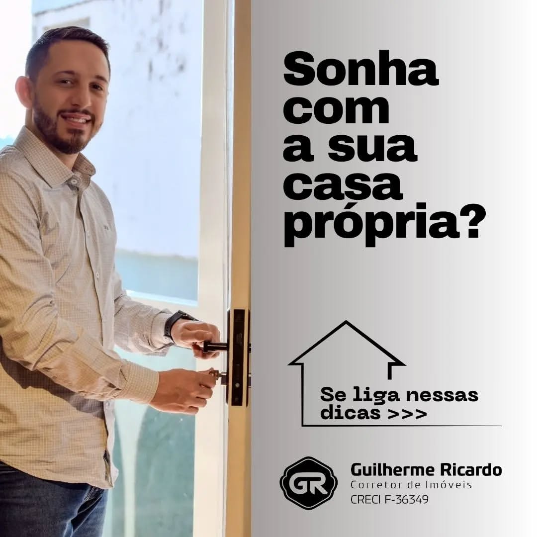 💭🏡 Você sonha com a sua casa própria? 👉🏻 Se liga nessas dicas!